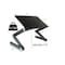 Uncaged Ergonomics Workez Monitor Stand Adjustable Height Single Computer Monitor Riser WEMS-b - alternate 8